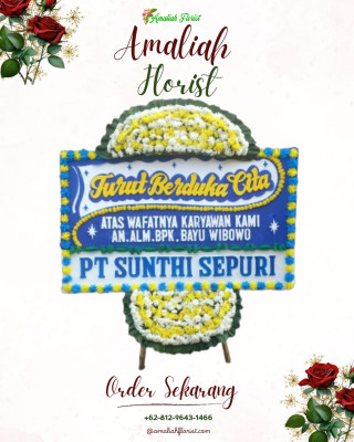 Papan Bunga Duka di Nunleu