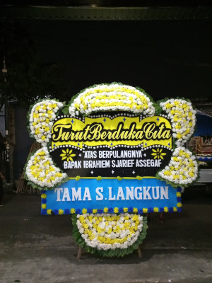 Papan Bunga Duka di Nunleu
