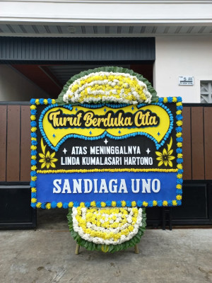 Papan Bunga Duka di Nunleu